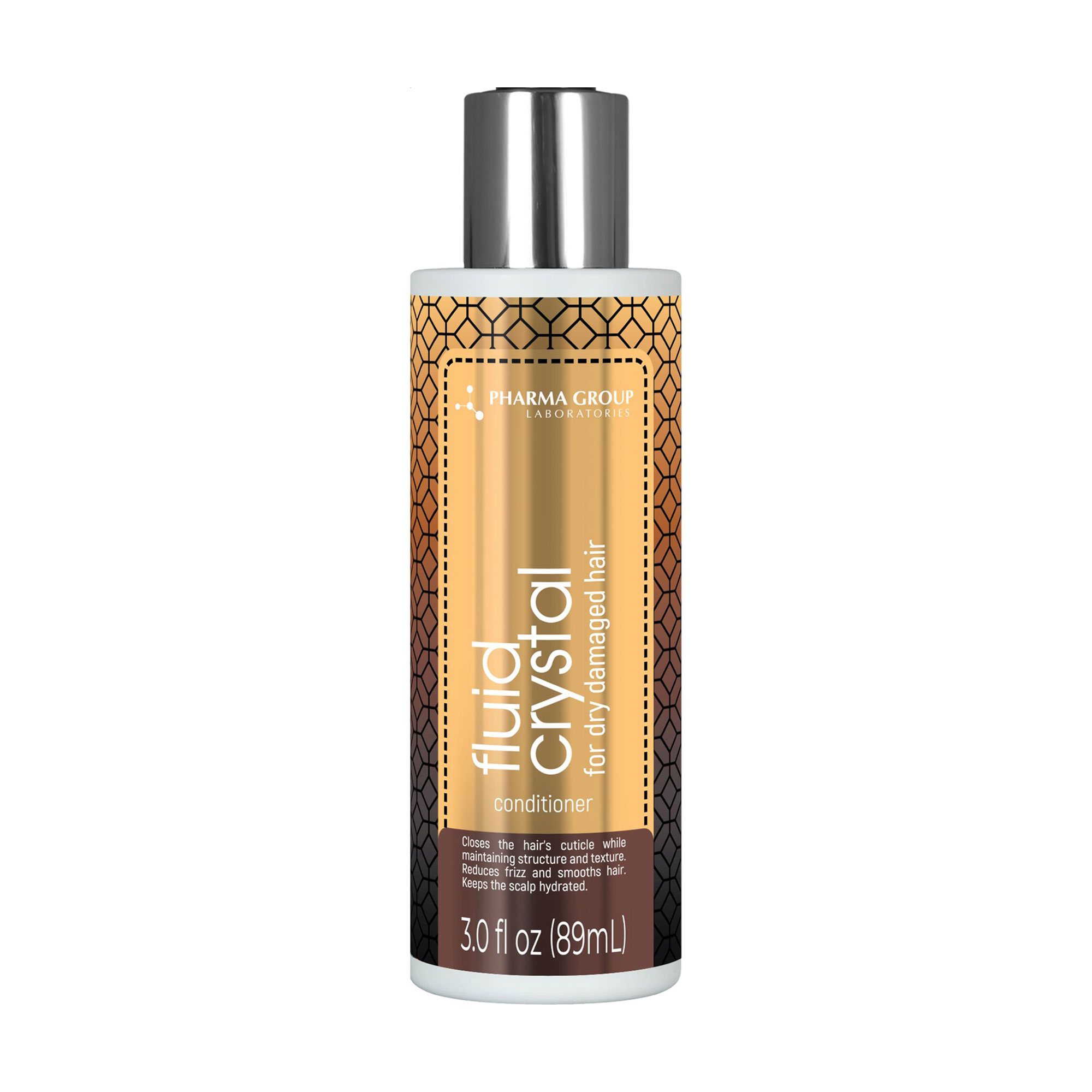 Бальзам для волосся PHARMA GROUP Laboratories Fluid Crystal 100% Зеркальний блиск, 89 мл